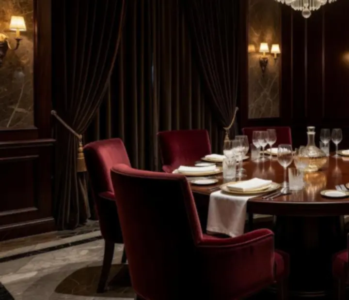 Ekskluzivna VIP privatna soba s elegantnim osvjetljenjem